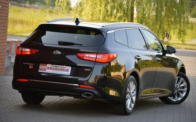 Kia Optima cena 48700 przebieg: 214159, rok produkcji 2016 z Kuźnia Raciborska małe 781